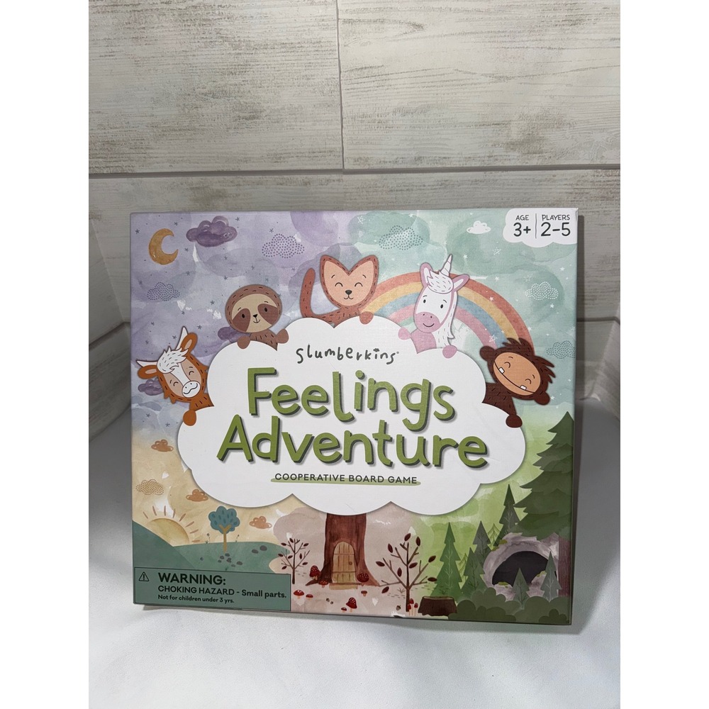 Slumberkins Feelings Adventure Cooperative Board Game Kid Social Emotional Learn